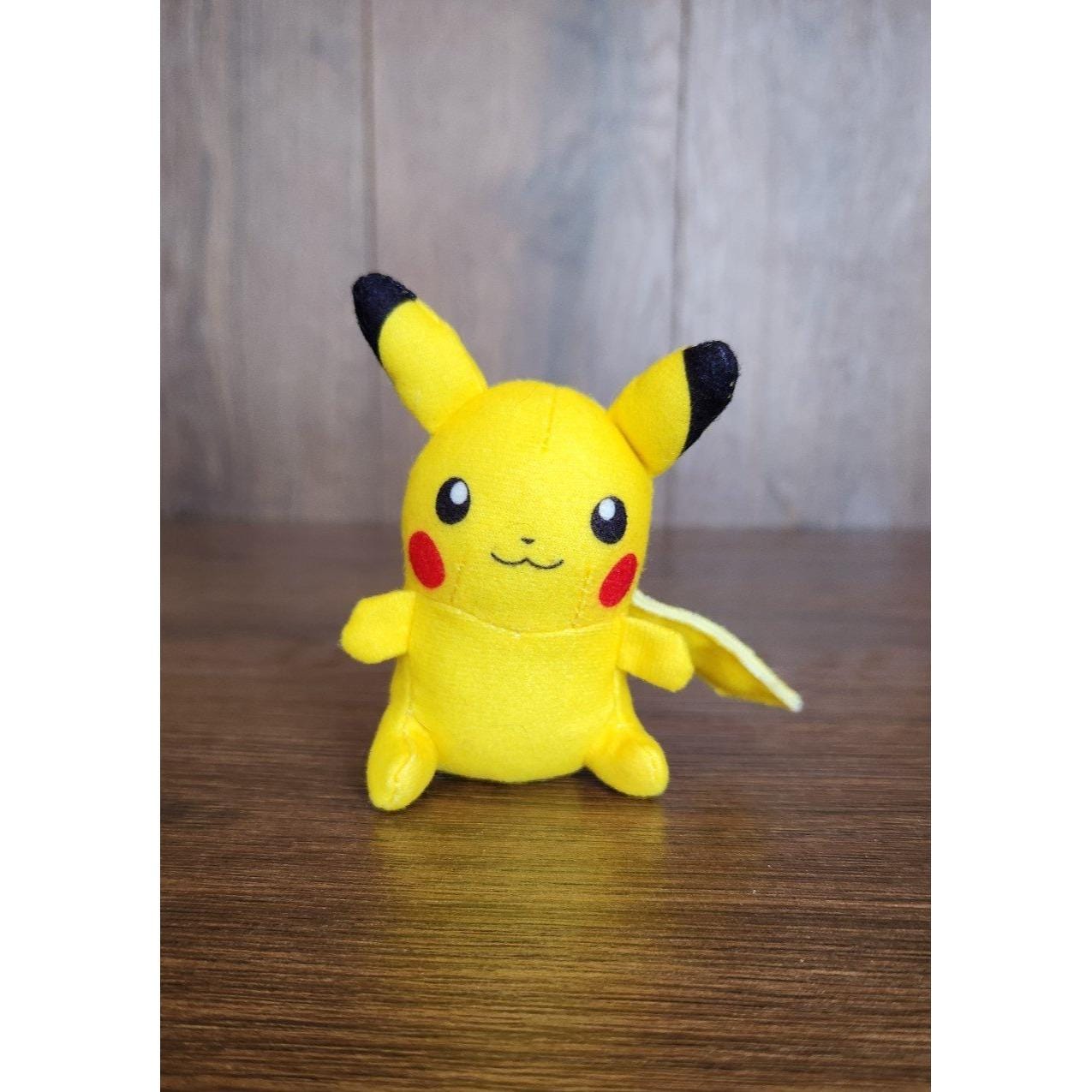 Pikachu Pokemon Burger King Kids Meal Plush Toy 3” Tall Loose 2008