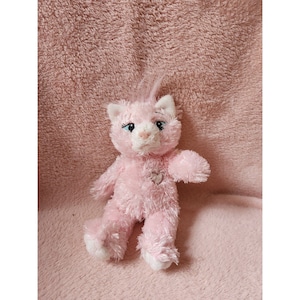Marie Artistocats Build a Bear Pink Cat Plush