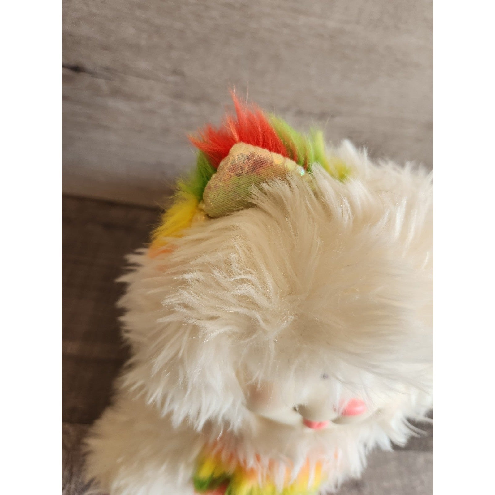 Rainbow Brite Rainbow Brite Kitty Plush - White with Colorful Accents display picture 1