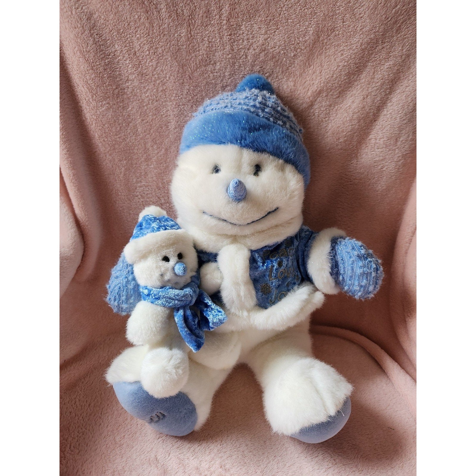 2001 Main Joy Limited Christmas Snowman Plush - Etsy