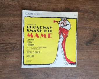 Mame - Original Broadway Cast - Columbia 1969 Mono Vinyl Record