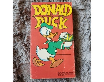Vintage Donald Duck VHS-tape