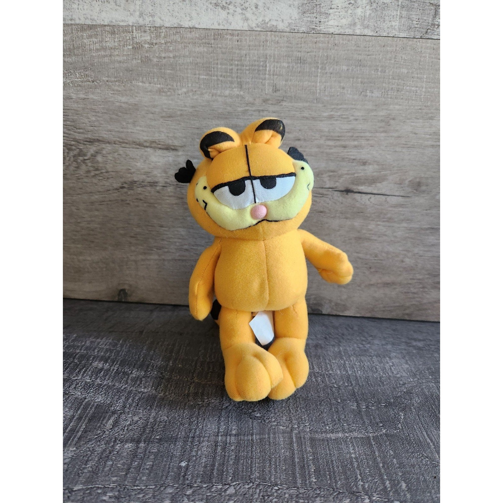 Vintage Garfield Plush Stuffed Animal Standing Smiling Collector's