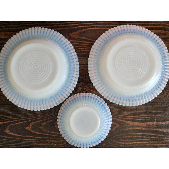 マクベスエバンス　パステルバンド　ブレッドプレートセット マクベスエバンス パステルバンド ブレッドプレートセット