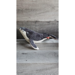 Wild Republic Hunchback Whale Cuddlekins Realistic Stuffed Animal Plush
