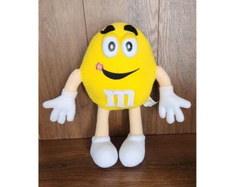 MINT Vintage 1987 Mars M&m's Brand Candy Cute Stuffed Plush