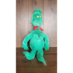 Vintage Macy&#39;s Dr. Seuss How the Grinch Stole Christmas Plush Stuffed Animal