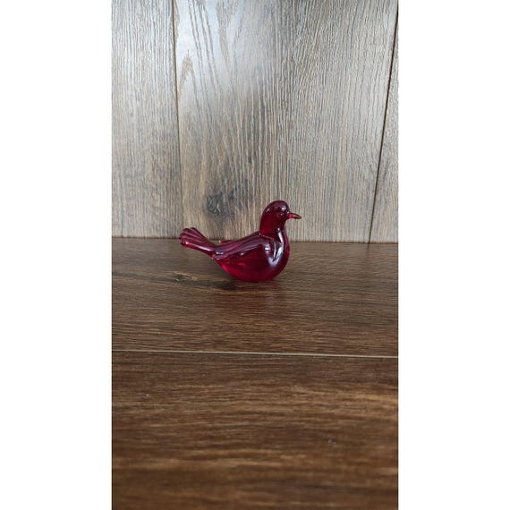 ヴィンテージ アルキメデス・スグソ ムラーノ ソリッドレッド 吹き