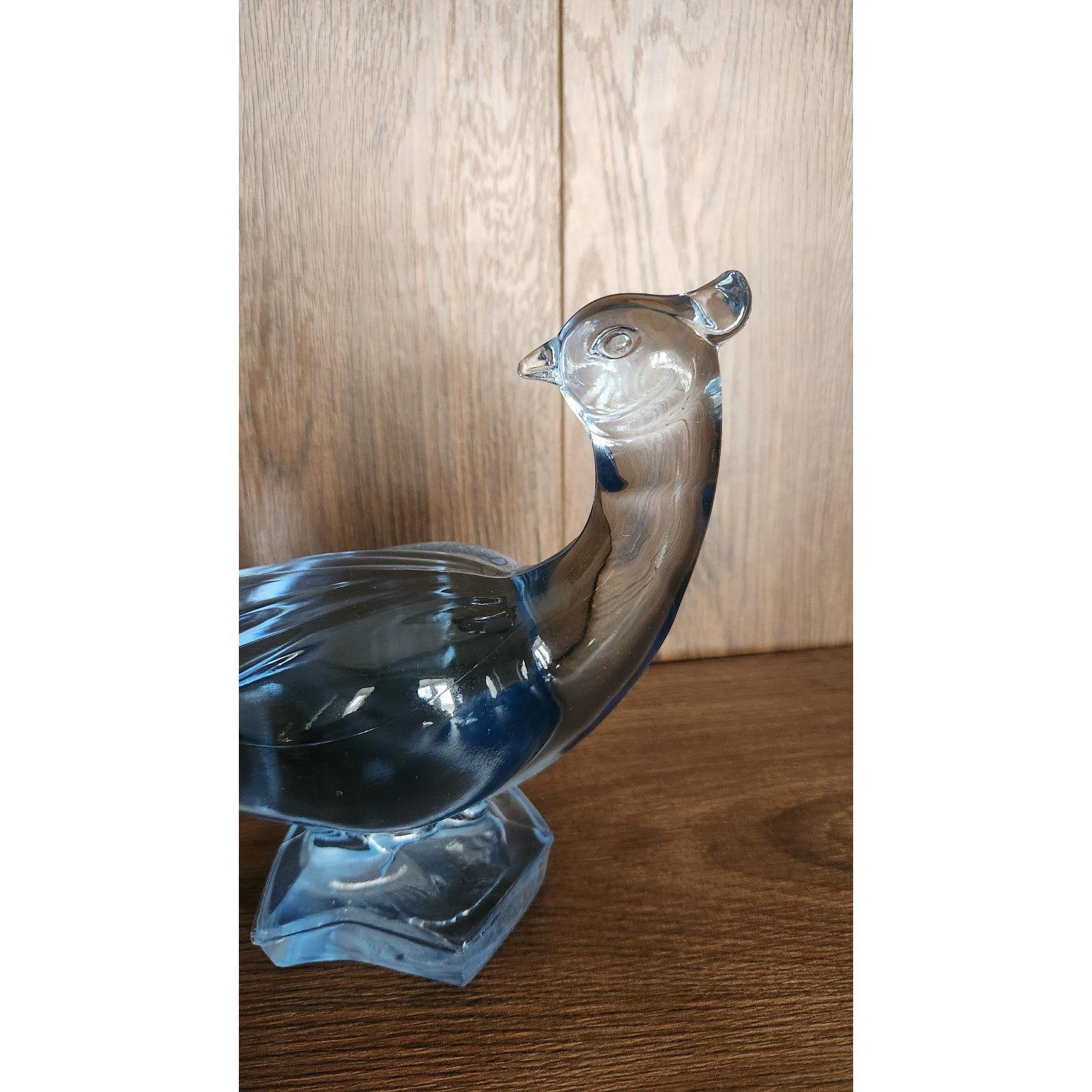 Vintage 1940s Paden City Blue Bird of Paradise Pheasant