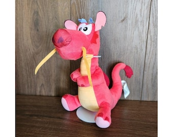Disney Mulan Mushu Dragon Doll Stuffed Animal Plush Toy