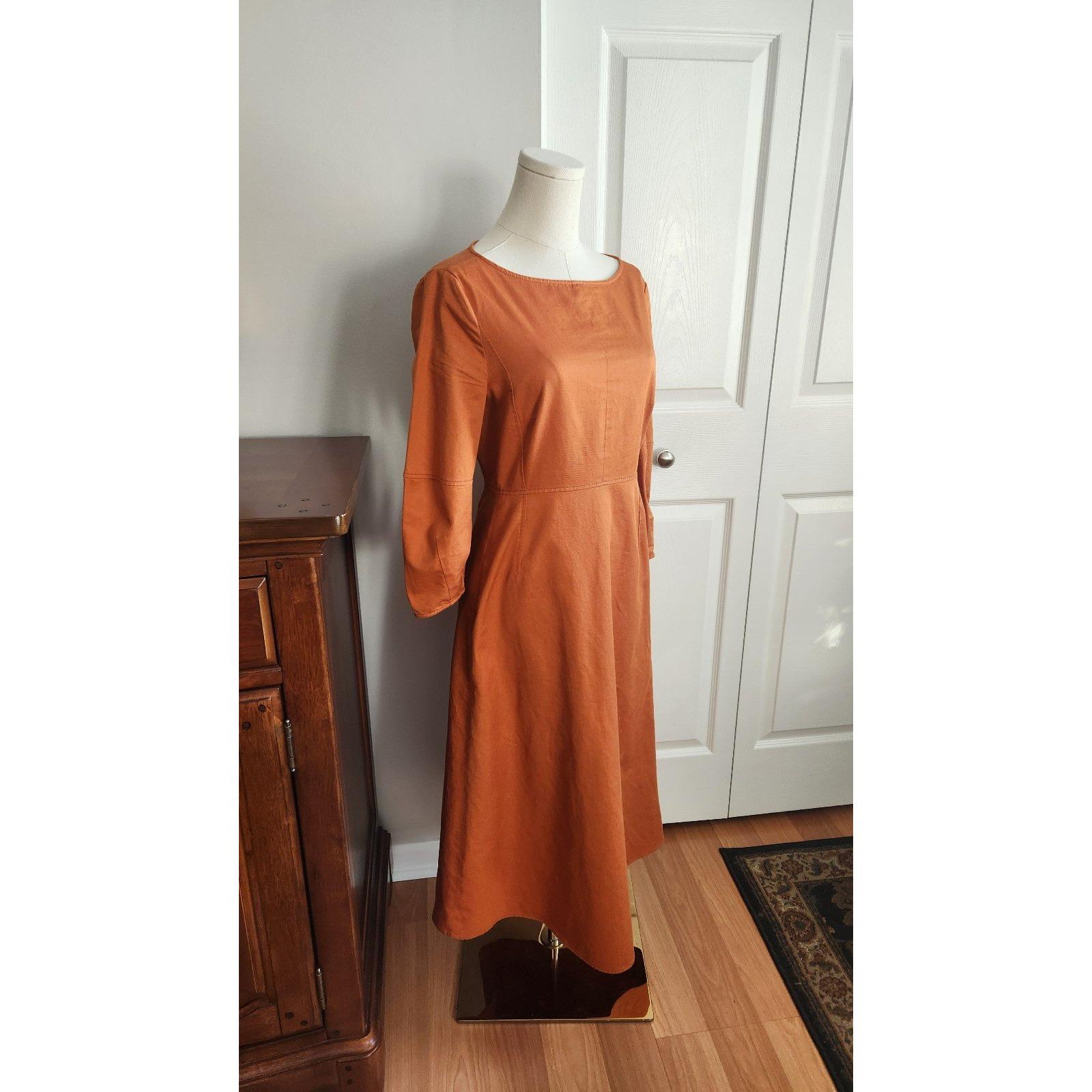 zara orange long sleeve dress Zara orange short dress with ruching. Long sleeve