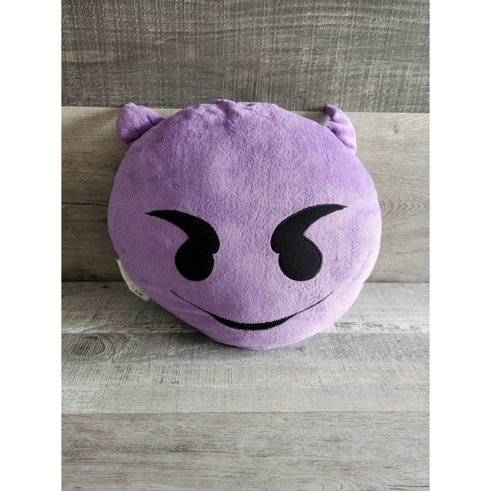 Devil Emoji Stuffed Animal Plush - Etsy
