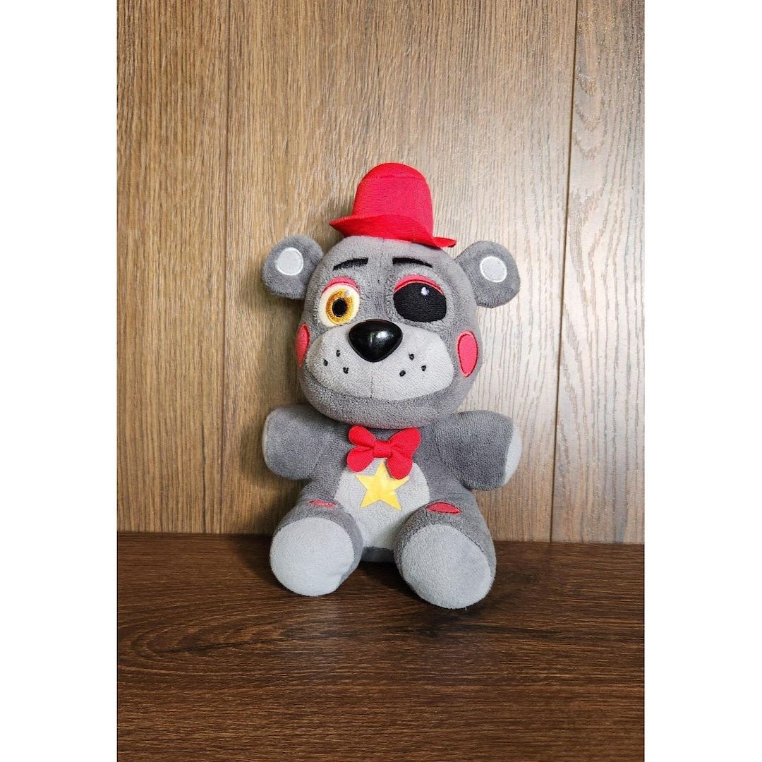Funko FNAF Lefty Plush Five Nights at Freddy Pizza Simulator Gray