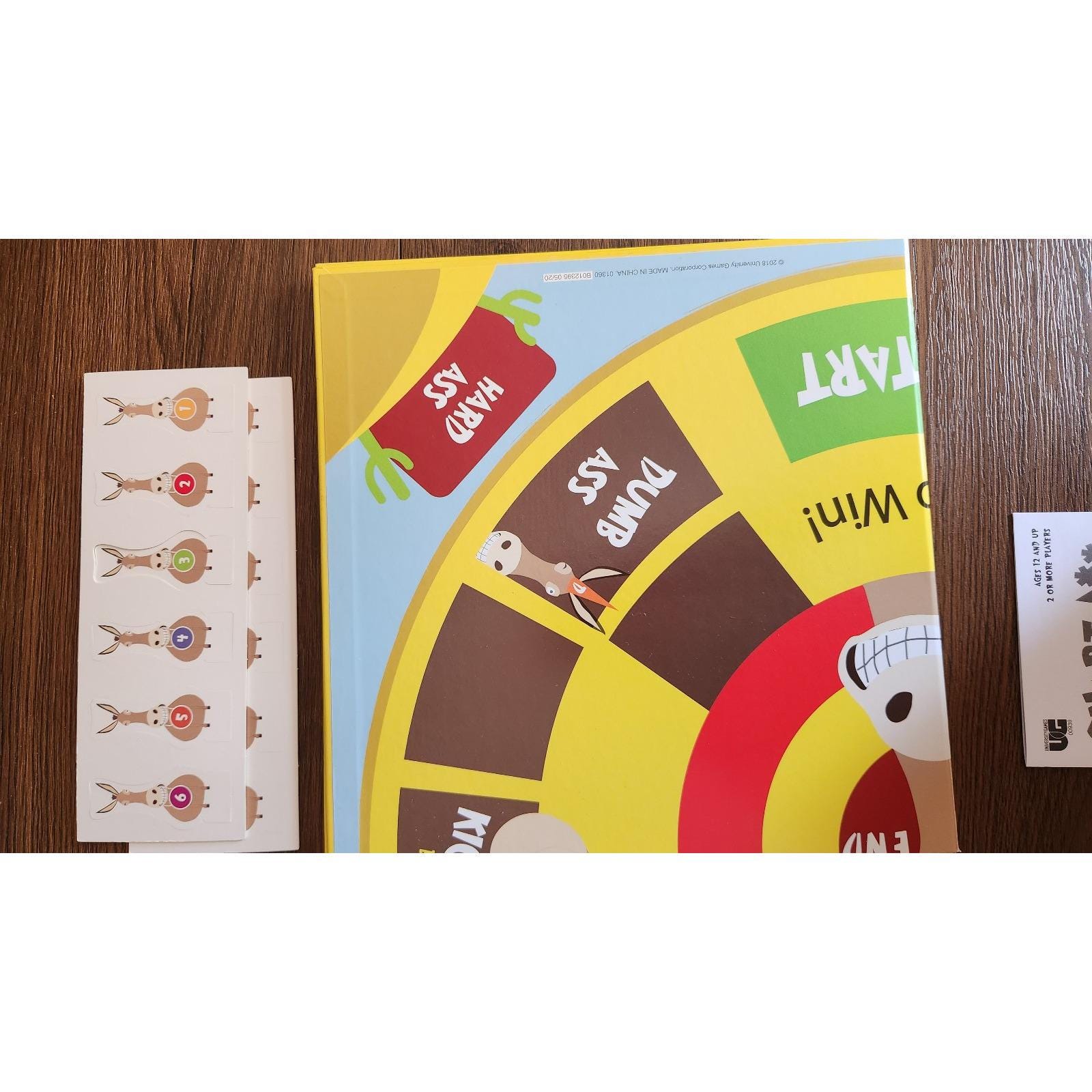 University Games Smart Ass Trivia Board Game - Fun Family Game For 2+ Players, Ages 12+, Includes Who/What/Where Questions