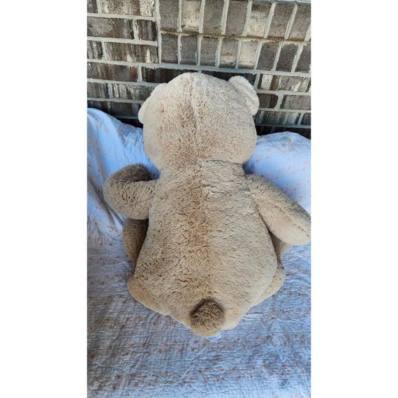 Muñeco De Oso De Peluche Con Pajarita – Cabeza Grande, Diseño Tierno Y Realista, Ideal Para San Valentín, Cumpleaños, Bodas Y Regalos Especiales