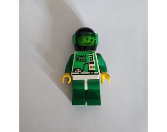Lego Space Police 2 Officer Green Vintage Minifigure