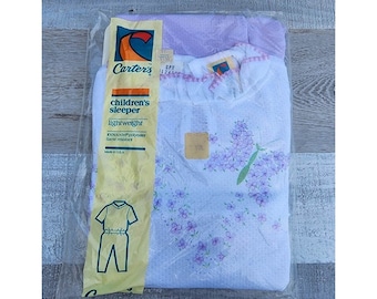 3 Year Vintage Carter's Children's Sleeper Lightweight Outfit Set