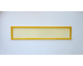 Vintage 1978 Barbie A Frame Dream House Replacement Piece Yellow Window