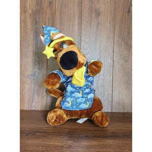 Cartoon Network 1998 Scooby-Doo In Stars Moon PJ’s 12” Plush Stuffed Animal