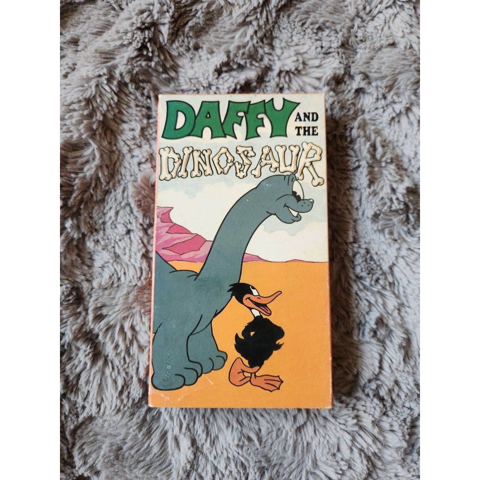 Daffy en de dinosaurus VHS-tape Looney Toons Vintage film