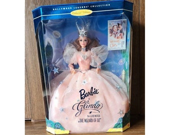 Barbie como Glinda la bruja buena El mago de Oz Hollywood Legends 1995