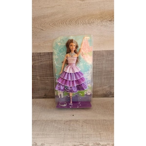 Mattel Barbie Sparkle Lights Princess Purple Toy 12&quot; Doll Collectible Teresa