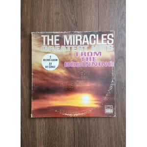 The Miracles 1965 &quot;Greatest Hits From the Beginning&quot; DBL Vinyl LP Record #TM 254