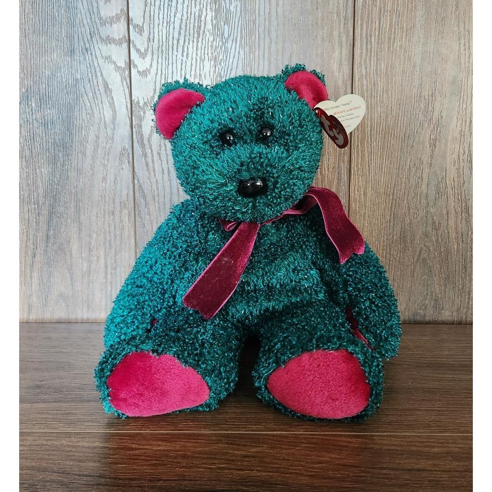 TY ビーニーベイビー バディ 2001 クリスマスホリデー テディベア