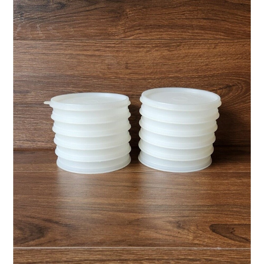 Vintage Tupperware Hamburger Patty Ring & Press 882 883 884 W 8 Keepers