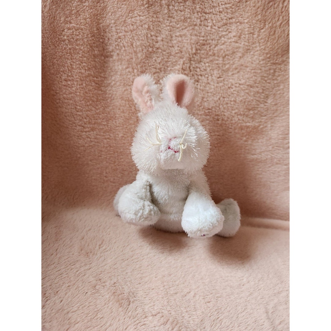Small Vintage White Rabbit Stuffed Animal Plush - Etsy