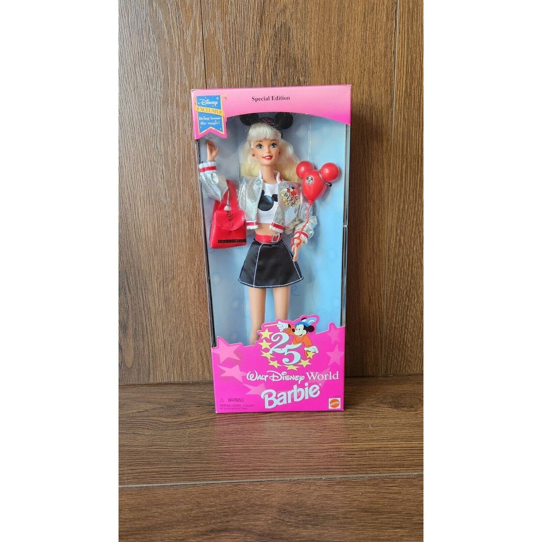 Walt Disney World Barbie Doll Special Edition Mickey Mouse 1996