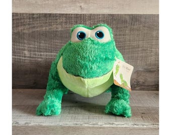 Plush Frog It's Mine! Stuffed Green Toad Kohl's Cares by Leo