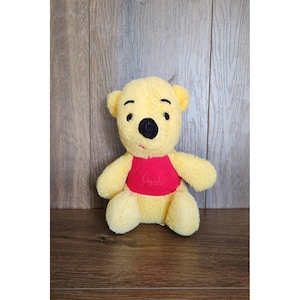 Vintage Disney Sears Winnie the Pooh Stuffed Animal Plush 9&quot; Pooh Bear