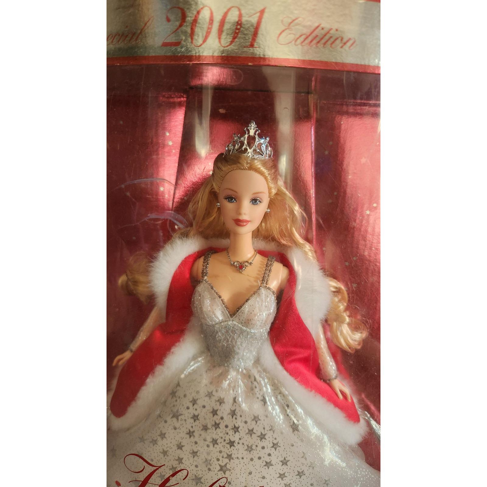 Vintage 2001 Holiday Celebration Barbie Special Edition Mattel