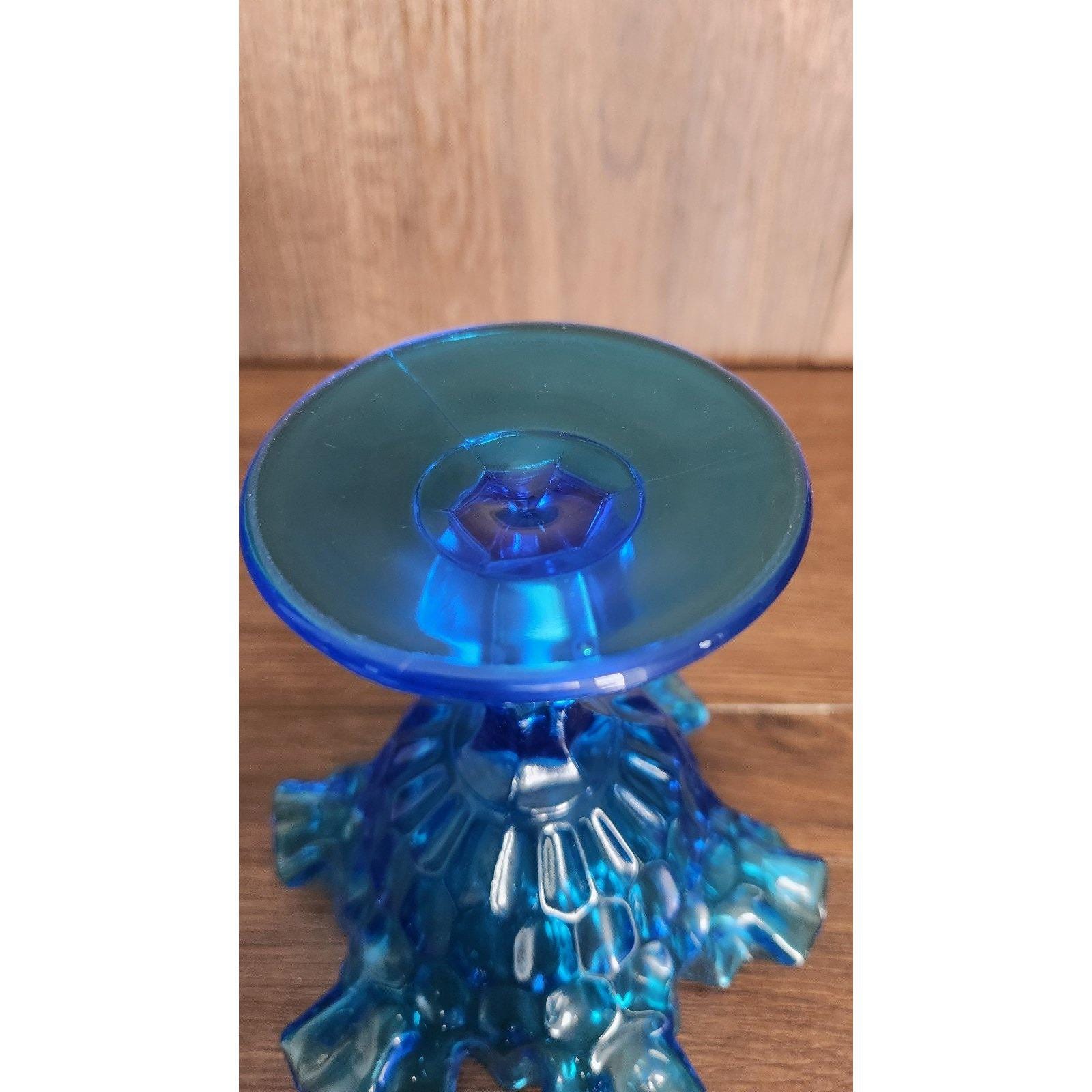 ヴィンテージ フェントン グラス カンパニー サムプリント フリル