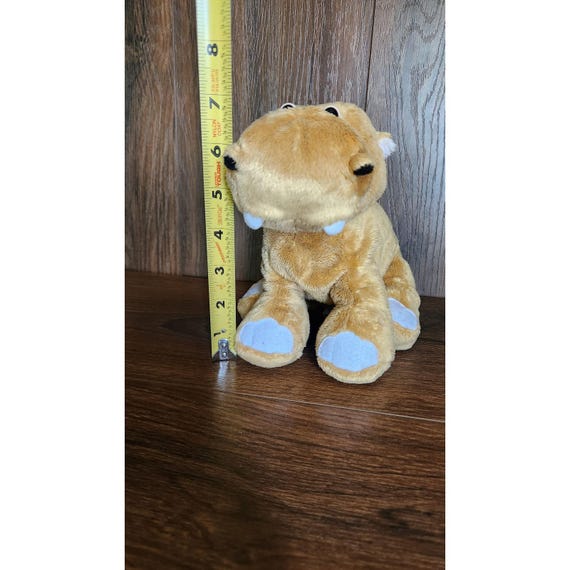 Ganz Webkinz Brown Hippo Plush Stuffed Animal Toy Lil Kinz Mascot