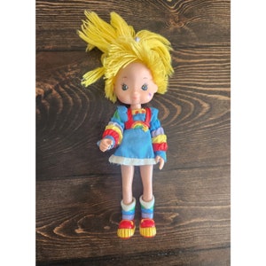 Vintage Rainbow Brite 8in Action Figure Doll By Hallmark (1983)