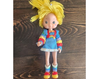 Vintage Rainbow Brite 8in Action Figure Doll By Hallmark (1983)