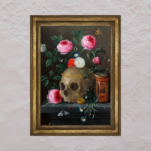 Vanitas Still Life (1665) by Jan van Kessel II | DIGITAL DOWNLOAD