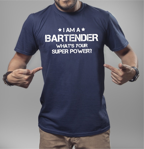 Bartender Superpower T Shirt Funny Cocktail Bar Gift Bartender Superpower T Shirt Funny Cocktail Bar Gift