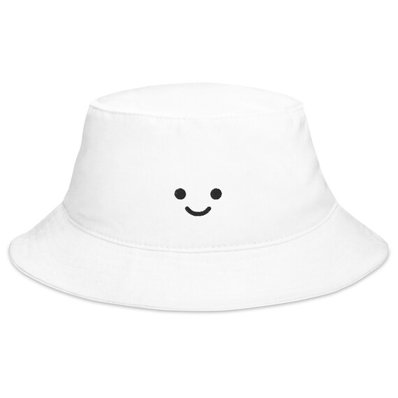 Smile Bucket Hat Cute Trendy Hat Smile 