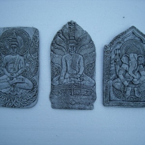 Set of 3 buddhas