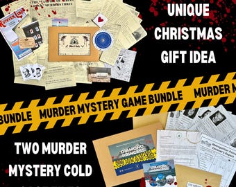 Murder Mystery Game Bundle – Diamond Princess & Vampire Cold Cases