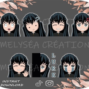 Anime Chibi | Twitch Emotes | Sub Emotes |