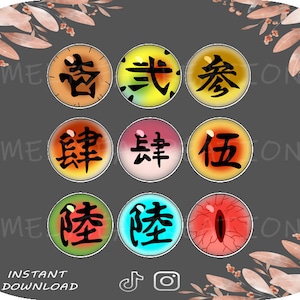 Upper Moon Pupils - Pupils | Twitch Badges | Sub Badges | Bits Badges