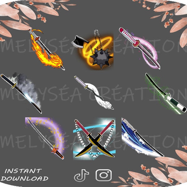 Katana Piliers | Twitch Badges | Sub Badges | Bits Badges