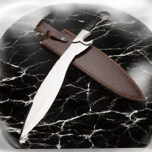 Handmade D2 Steel Hunting Knife machete knife survival knife outdoor knife camping knife, Gift For Him, Gift For Her, Christmas Gift