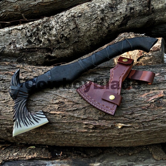 Handmade Hunting Camping Tool Axe Hand Viking Axe Etsy