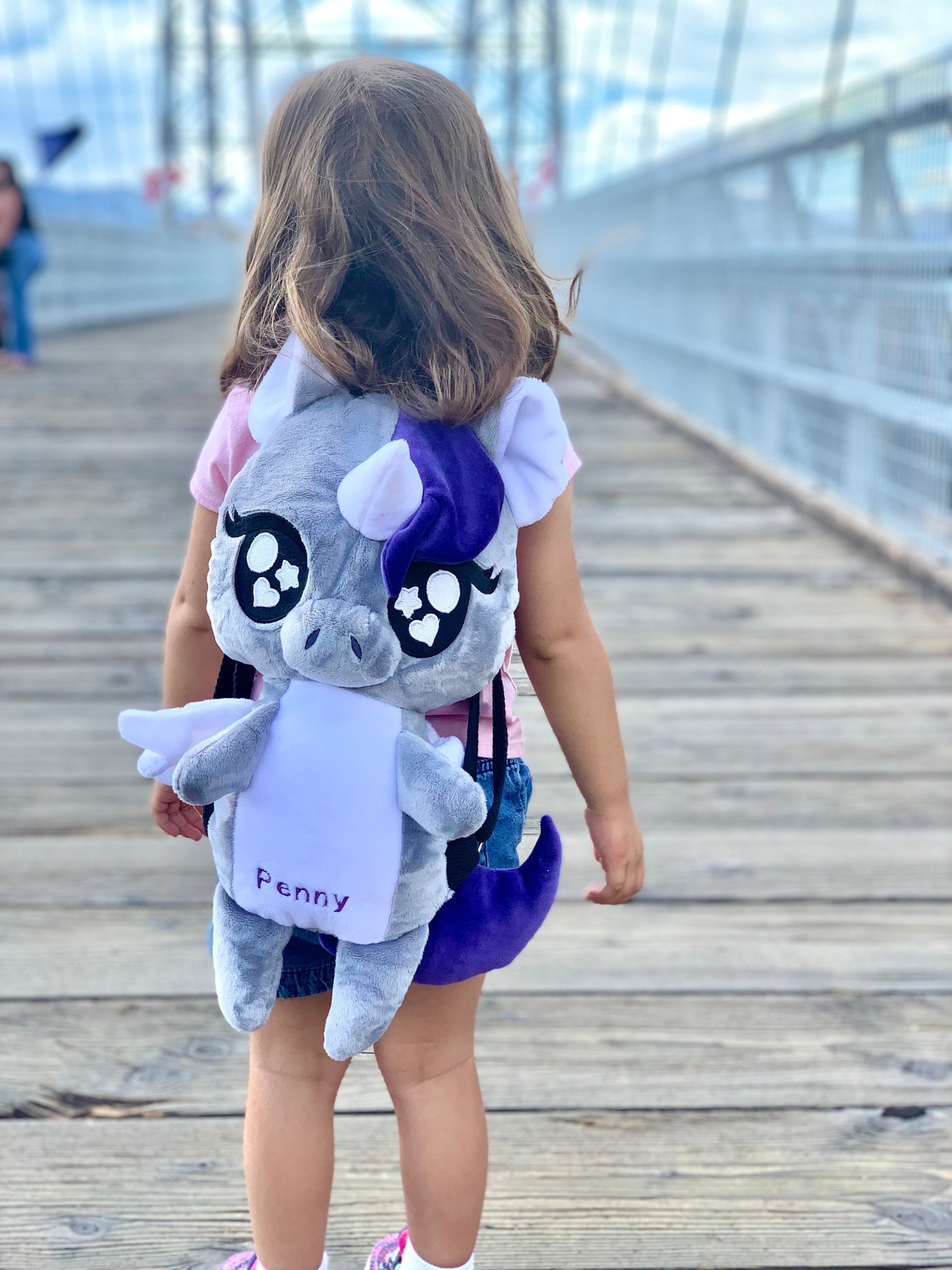 Plush Backpack Unicorn Bag, Cute Unicorn Bag Kids Women