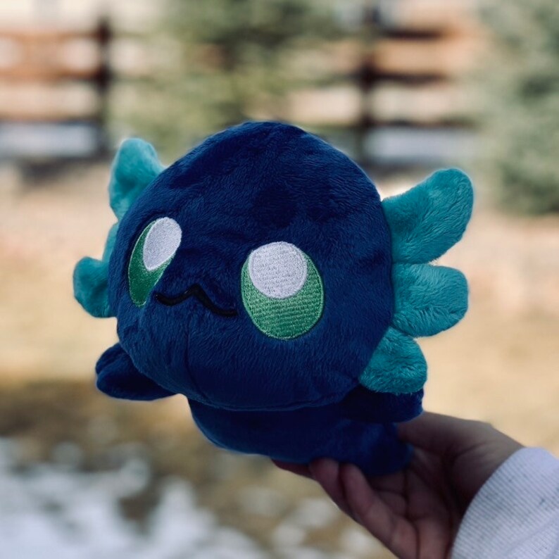 Axolotl Stuffed Animal Plush Toy Handmade Personalization Etsy